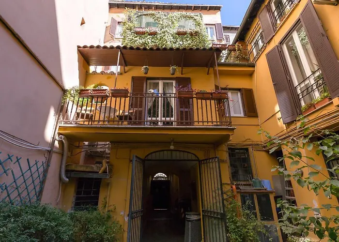 Roman House With Balcony